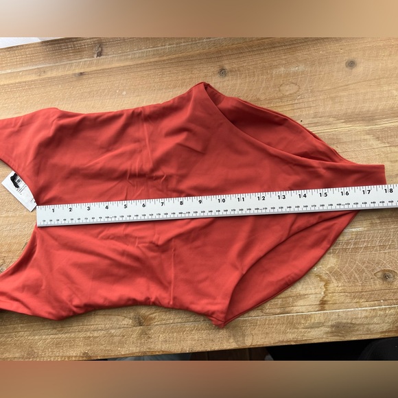 Jade Swim Contour One Piece Swimsuit in Terracotta - Picture 9 of 9